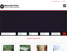 Tablet Screenshot of henrykee.ie